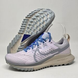 Nike React Pegasus Trail 4 Pearl Pink Running Shoes Womens Size 5 DJ6159-600 New